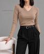 بلوز یقه هفت ملانژ 