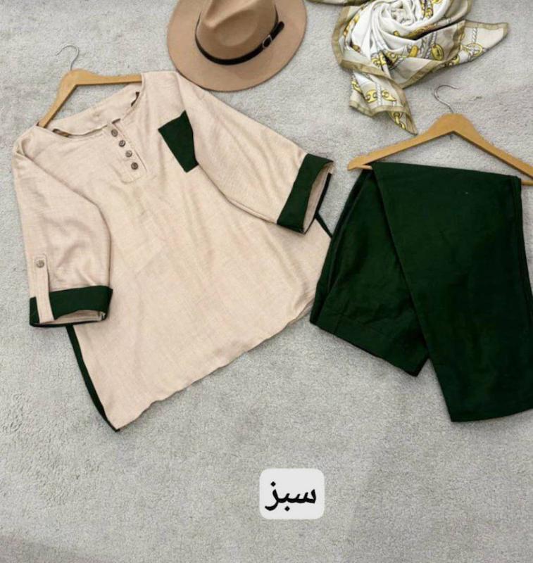 ست مانتو شلوار پیوند 