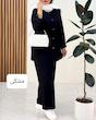 ست دوتیکه مانتو شلوار 
