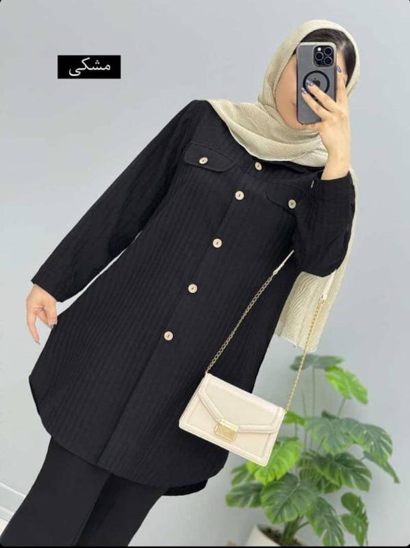 مانتو ساحل قواره دار 