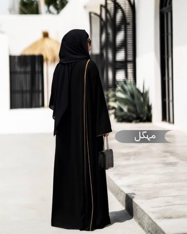 مانتو عبایی مهگل 