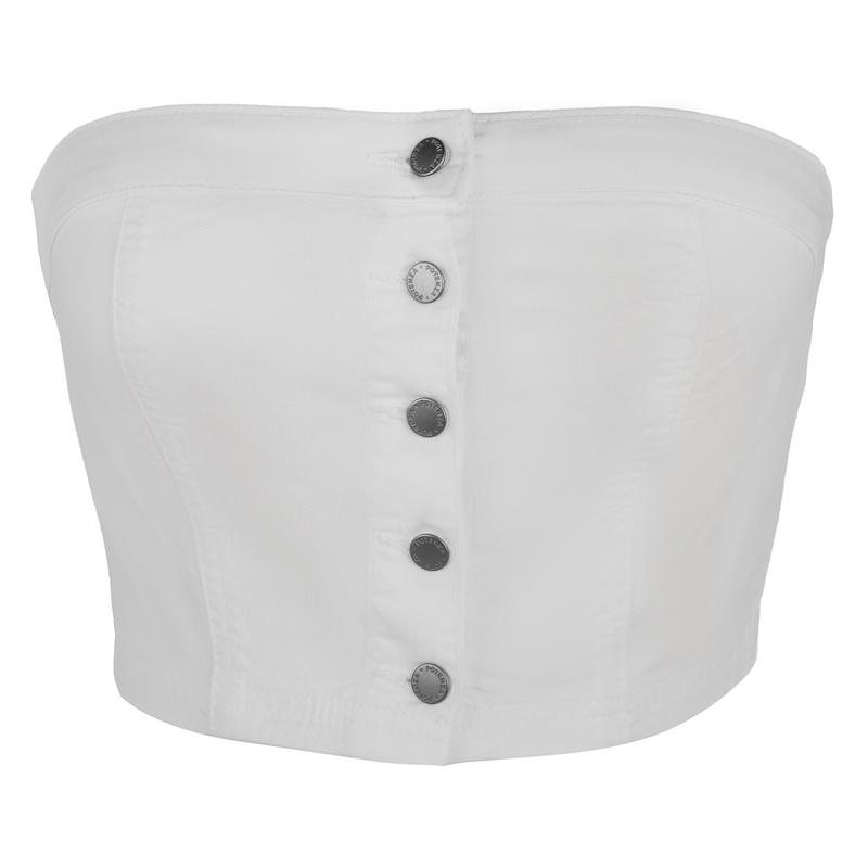 نیم تنه کتان  کراپ  زنانه  | 94027139