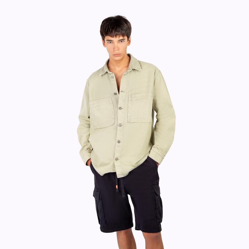 شلوارک کتان کارگو - 92342088