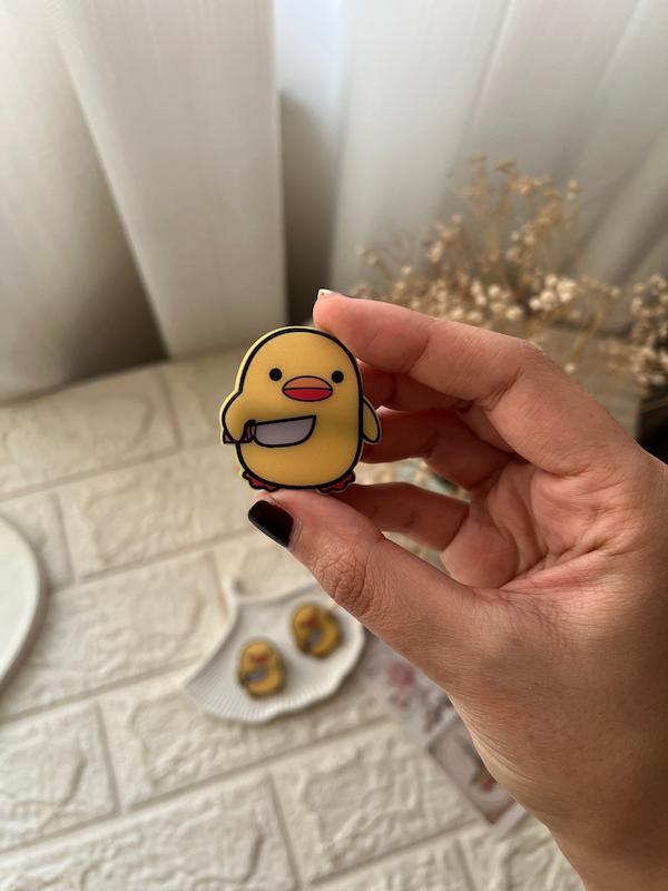 گیره ایموجی جوجه چاقوکش