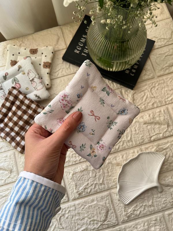 زیرلیوانی پارچه ای پینترستی