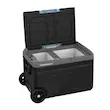 یخچال و فریزر قابل حمل برند Powerology مدل Dual Compartment Smart Fridge And Freezer 40L