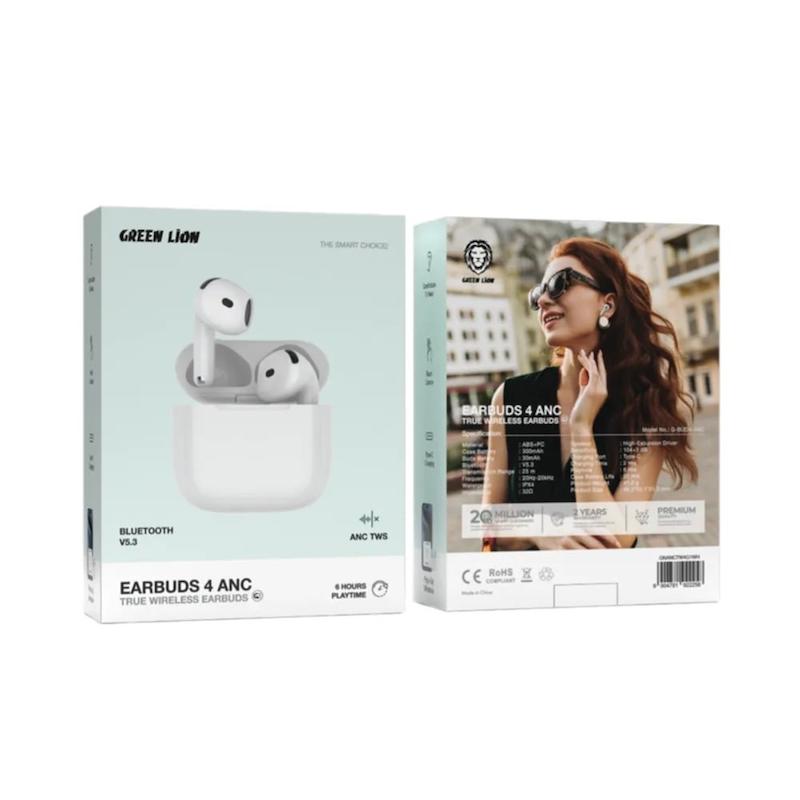 هدفون بلوتوثی گرین لاین GREEN LION EARBUDS 4 ANC