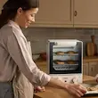 فر برقی مینی رو میزی پرودو  Porodo Vertical Design Temp Glass Mini Oven
