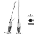 جاروبرقی ایستاده درما مدل DX-120C با موتور 600 وات، فیلتر HEPA قابل شست‌وشو، مخزن 1 لیتری، صدای 80 دسی‌بل، گرید انرژی A++ و نمایشگر مکانیکی وضعیت