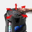 پخش‌کننده خانگی سونی مدل MHC-V73D – صدای ۳۶۰ درجه قدرتمند با نورپردازی موزیکال و امکانات مهمانی حرفه‌ای