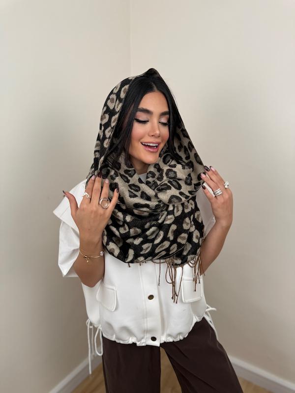 شال leopard 