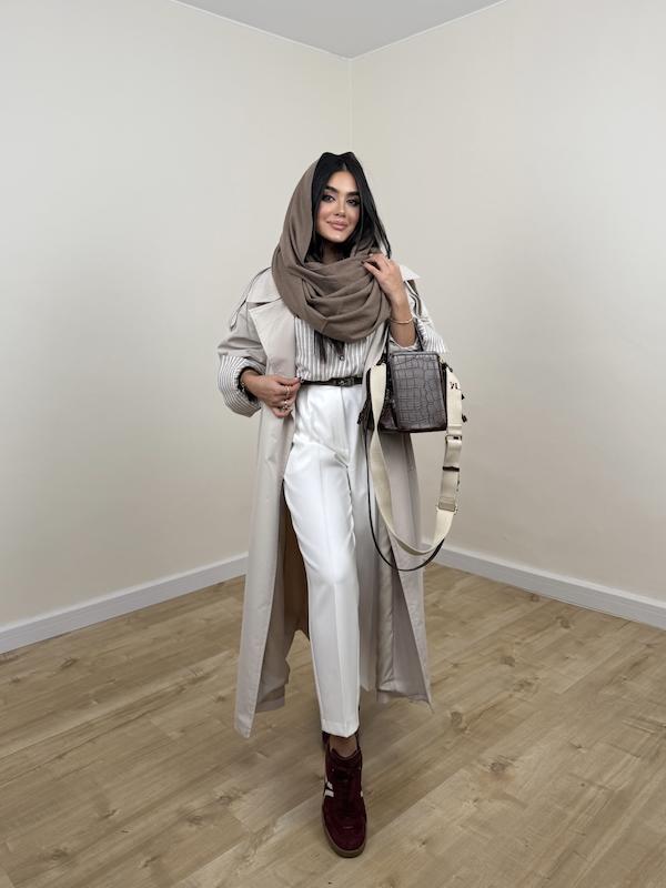 شلوار white classic 