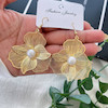 گوشواره عصایی گل و مروارید طرح زارا 15