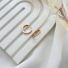 گوشواره حلقه باریک نگیندار ژوپینگ