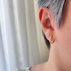 گوشواره حلقه باریک نگیندار ژوپینگ