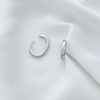 گوشواره حلقه ای نگین پیچ ژوپینگ