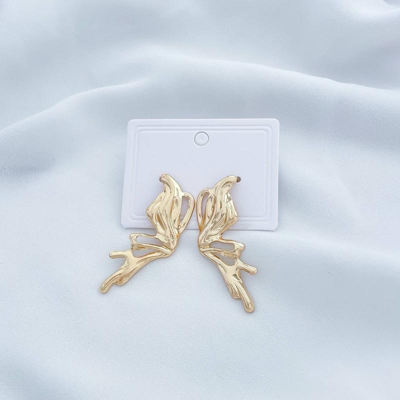 گوشواره طرح پروانه زارا استیل