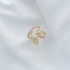 انگشتر آبکاری نقره طرح 3