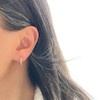 گوشواره حلقه پیچ تراشدار ژوپینگ