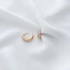 گوشواره حلقه اشکی نگیندار ژوپینگ