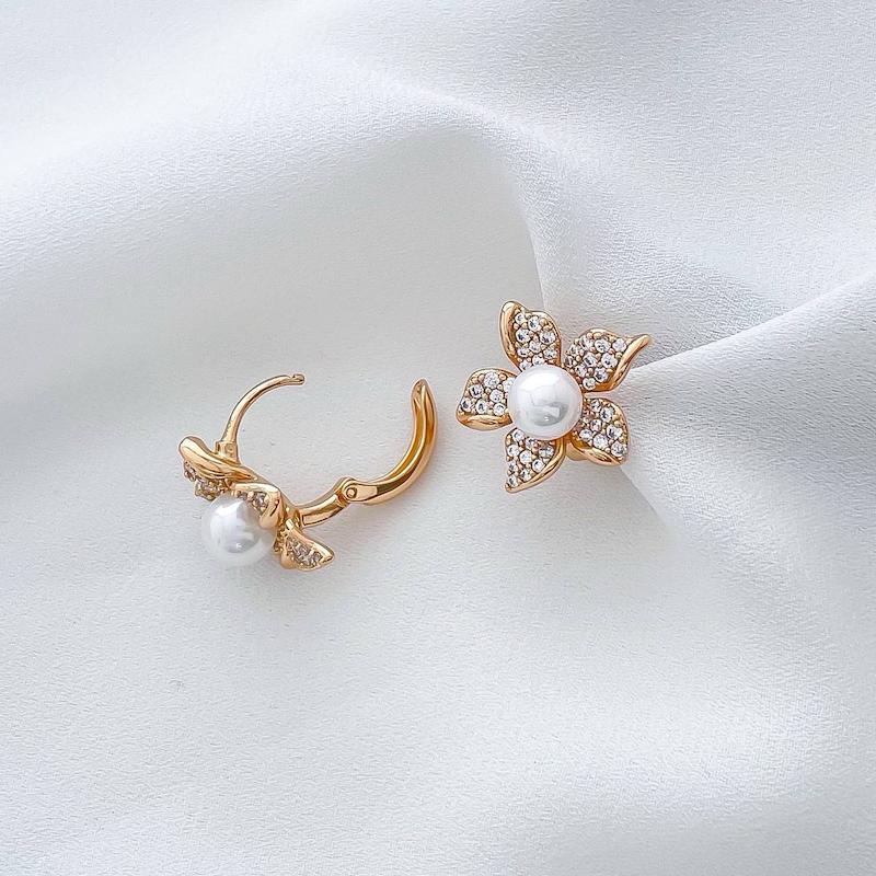 گوشواره گل نگیندار ژوپینگ