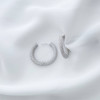 گوشواره حلقه طنابی ژوپینگ