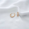 گوشواره حلقه کارتیر نگیندار ژوپینگ