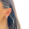 گوشواره حلقه کارتیر کلاسیک ژوپینگ