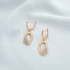 گوشواره حلقه گل ژوپینگ