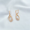 گوشواره حلقه گل ژوپینگ