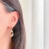 گوشواره حلقه گل ژوپینگ