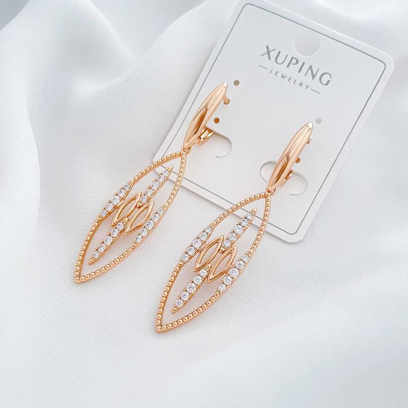 گوشواره ژوپینگ برگ‌نگار
