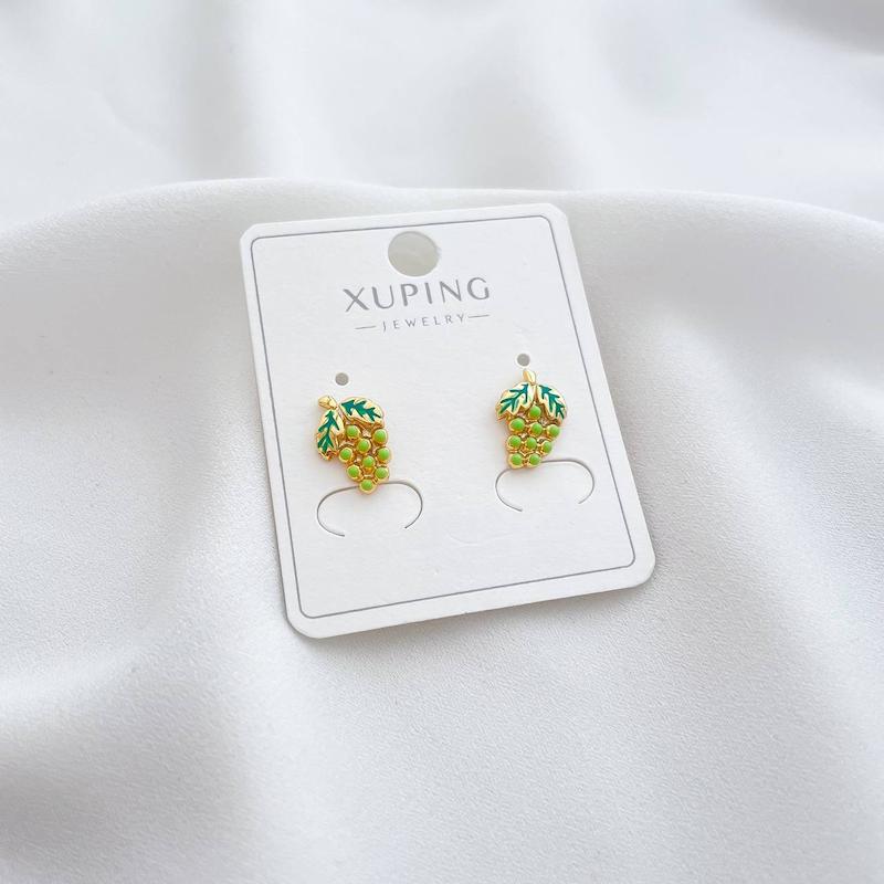 گوشواره میخی ژوپینگ مدل انگور
