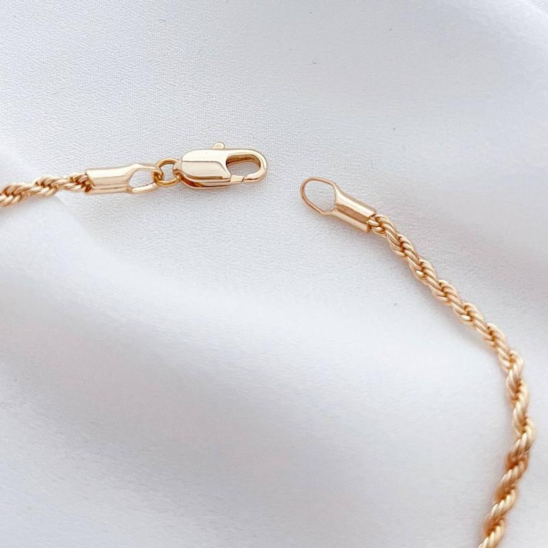 دستبند طنابی با پهنا 2 میلیتر ژوپینگ