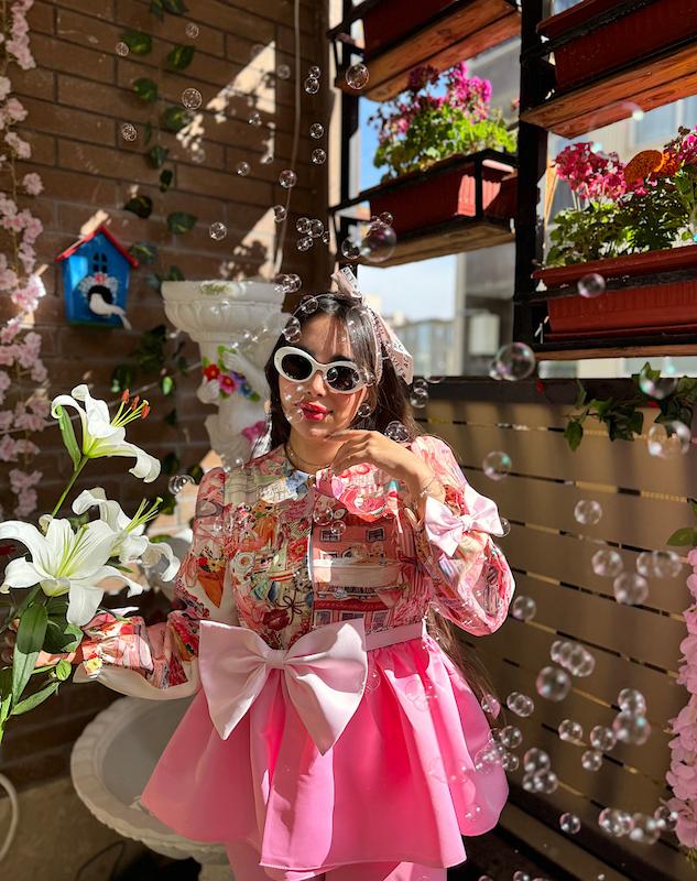 پیراهن spring bloom💘