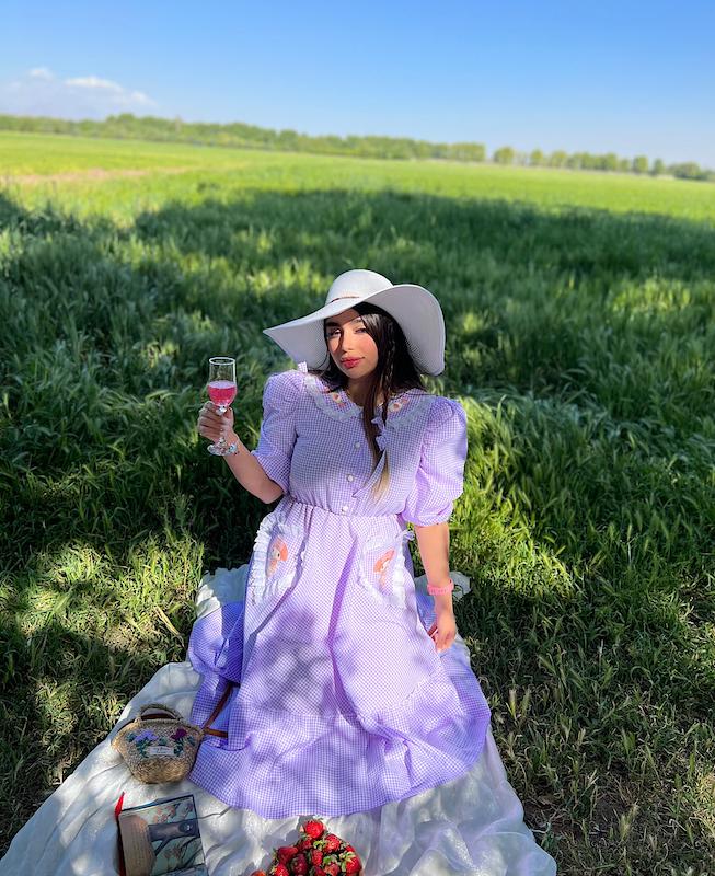پیراهن های چهارخونه 💜🩵