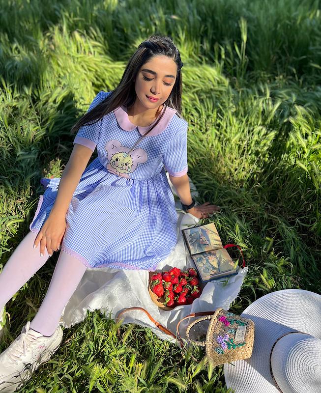 پیراهن های چهارخونه 💜🩵