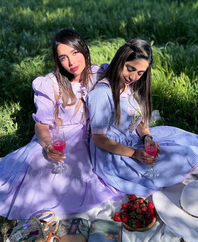 پیراهن های چهارخونه 💜🩵