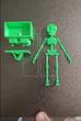 اسکلت رقصنده آکواریوم