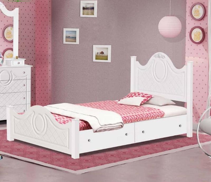 تخت خواب یک نفره مدل آرامش سایز 90x200 سانتیمتر کد 406