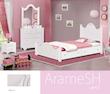 تخت خواب یک نفره مدل آرامش سایز 90x200 سانتیمتر کد 406