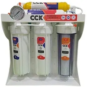 دستگاه تصفیه آب 6 مرحله CCK مدل max-01 با گیج فشار کد 823