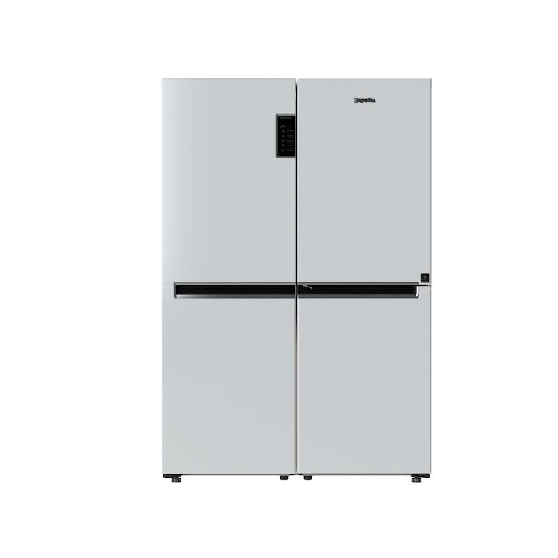 یخچال فریزر دوقلو 36 فوت دیپوینت مدل MasterPro-NRD15 S با ارتفاع 1800، پهنای 1200 و عمق 63 سانتی متر، میزان مصرف انرژی A+، دارای 5 طبقه در یخچال و 7 طبقه در فریزر، دارای سیستم نوفراست