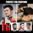 ماشین اصلاح موی سر و صورت شارژی وی جی ار مدل v-377 &amp; v-977 مجموعه 2 عددی
