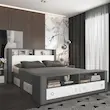 تخت خواب دونفره اعیان مدل FH822 سایز 160x200 سانتی متر
