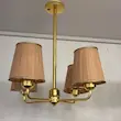 لوستر 4 شعله نورهام مدل کاج GLD
