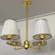 لوستر 4 شعله نورهام مدل کاج GLD