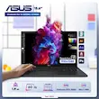 لپ‌تاپ ایسوس مدل Vivobook Pro 15 Q533MJ-U73050 با پردازنده Core Ultra 7-155H و گرافیک RTX3050 6GB، رم DDR5 16GB با فرکانس 5600MHz، حافظه SSD با ظرفیت 1TB، نمایشگر 15.6 اینچ OLED با وضوح Full HD، نور پس‌زمینه کیبورد، سیستم‌عامل Windows 11