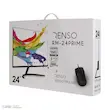 مانیتور 24 اینچ رنسو مدل RM-24PRIME، رزولوشن Full HD، نرخ بروزرسانی 100 هرتز، پنل IPS، اسپیکر داخلی ندارد، دارای درگاه‌ ارتباطی VGA ،HDMI 2.0 ،DisplayPort 1.4 و جک 3.5 میلی‌متری صدا، قابلیت HDR، به همراه ماوس