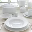 سرویس غذاخوری 102 پارچه چینی زرین ایران طرح رادیانس ساده درجه عالی